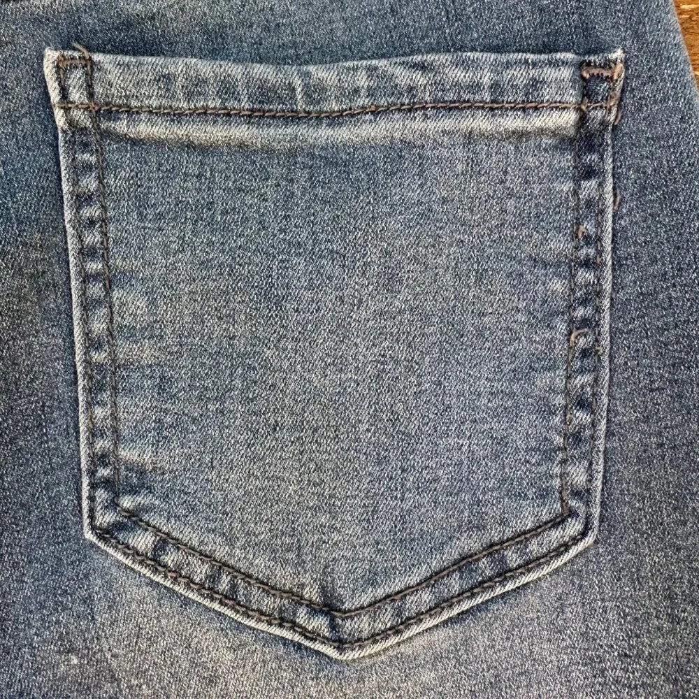 Buffalo David Button Aubrey Mid-Rise Super Stretch Soft Ankle Grazer Jeans 8/29 - Picture 12 of 12